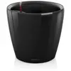 LECHUZA Classico Premium Ls 21 - Kit Complet, Noir Brillant Ø 21 X 20