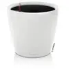 Pot de fleur LECHUZA Classico Premium LS 50 - kit complet, blanc brillant