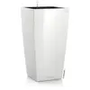 LECHUZA Jardinière Cubico 30 ALL-IN-ONE Blanc haute brillance 18181