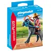 PLAYMOBIL - 70602 - Cavalière et cheval - Accessoires inclus