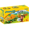 Playmobil 1.2.3 70182 Vétérinaire avec véhicule et rhinocéros
