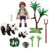 Playmobil Étui de transport Panda Caretaker