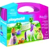 PLAYMOBIL 70107 Valisette Princesses avec licorne, 44 pièces, Dès 4 ans