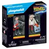 Playmobil 70459 - Back To The Future Marty Et Dr.Brown