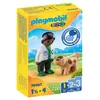 Playmobil 1.2.3 70407 Vétérinaire avec chien
