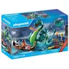 Playmobil Figurine Vikings Avec Monstre Marin