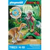Playmobil Dinos 71823 Vélociraptor et explorateur avec lasso