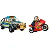 Playmobil 71875 Pick-up de police moto & 2 personnages Les policiers