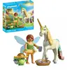 Playmobil Licorne Fleur Arc-En-Ciel Avec Fee (71840)
