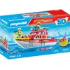 Playmobil Action Heroes 71598 - Bateau De Sauvetage Et Pompiers (Spécial 50 Ans)