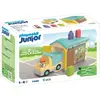 PLAYMOBIL Junior 71686 Ouvrier camion et garage, Disney, Dès 12 mois