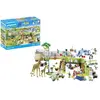 PLAYMOBIL 71600 Parc animalier avec visiteurs, My Life, 66 pièces, Dès 4 ans