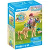 Playmobil Horses of Waterfall 71498 Enfant avec poneys