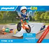 Playmobil My Life 71798 Snowboarder avec rampe de glisse
