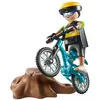 Playmobil Special Plus 71756 Cycliste avec VTT et souche d'arbre