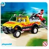Playmobil 4228 Pickup et quad de course rouge