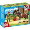 Playmobil 5108 - Cheval Et Palefrenière