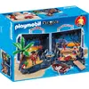 5347 - Playmobil Pirates - Ile Au Trésor Des Pirates: Transportable