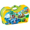 6792 - 1.2.3. Playmobil - Zoo Transportable Avec Bassins Aquatiques