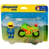 Moto de Course Pilote PLAYMOBIL 1.2.3. - Garçon - 18 mois et plus