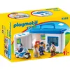 Playmobil 1.2.3 9382 Commissariat de police transportable