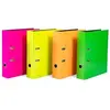 HERMA Lot de 10 classeurs A4 fluo de 7 cm de large, pour enfants, couleur unie, couleur fluo vive, pour garçons et filles