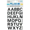 Merkloos / Sans marque 1 Planche de Stickers Lettres majuscules 15mm