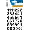 Merkloos / Sans marque 1 Planche de Stickers Chiffres 15mm (de 0 à 9)