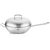Fissler Original Profi Collection Wok met Deksel - Rvs - Ø 32cm