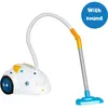 Klein toys - speelgoed stofzuiger - met geluid - wit en geel