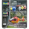 Maquette Revell Model Set Hélicoptère de Secours EC 135 Air-Glaciers