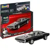 Maquette de voiture de course - REVELL - Dodge Charger 1970 - Blanc - ...
