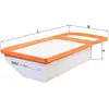 MAHLE LX 4460 Filtre à air