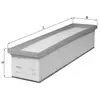 Mahle LX 3105/1 Filtre à air