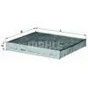 Mahle Knecht LAK297 Filtre, air de l'habitacle