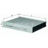 Interieurfilter LAK98 Mahle