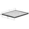 Interieurfilter LA624 Mahle