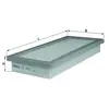 Luchtfilter LX2023 Mahle