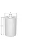 Brandstoffilter KX65D Mahle