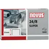 novus - Agrafes 24/8 Super, zingué, contenu: 1000 pièces (040-0038)