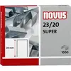 novus - Agrafes 23/19, zingué, contenu: 1000 pièces (042-0240)