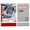 novus - Agrafes 7/45, zingué, Contenu: 2000 pièces