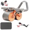 Ensemble De Roues Pour Abdominaux - Rebond Automatique - Blanc