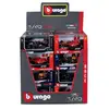 Voiture Bburago 1 43 Racing 10 pilotes Modèle aléatoire