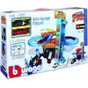 Garage double piste avec 2 voitures de collection 1/43 BURAGO - BBURAGO - 4 pièces