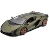 Voiture Bburago 1/24 Lamborghini Sian Fkp 37 Vert