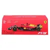 Bburago Véhicule avec figurine Burago Ferrari F1 Pilote Alonso avec casque Italian GP Monza 75th Anniversaire