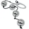 You2Toys Seven Creations - Heavy Metal - Anaal Balletjes - Zilver - Ø 20 mm