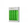 GP GP ReCyKo E411 USB - Chargeur 8 heures + 4 accus LR6/AA 2100 mAh