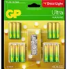 Pile GP x12 AA + x12 AAA + guirlande LED